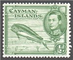 Cayman Islands Scott 101 Mint